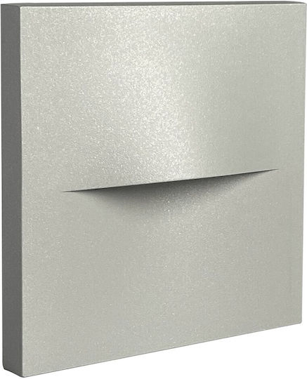 Fos Me Lampă De Tavan Led Încorporat 3W 4000K 14x14cm Etanșă