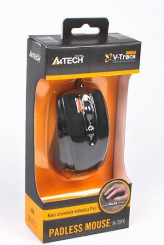 A4Tech N-70FX Ενσύρματο Ποντίκι Μαύρο