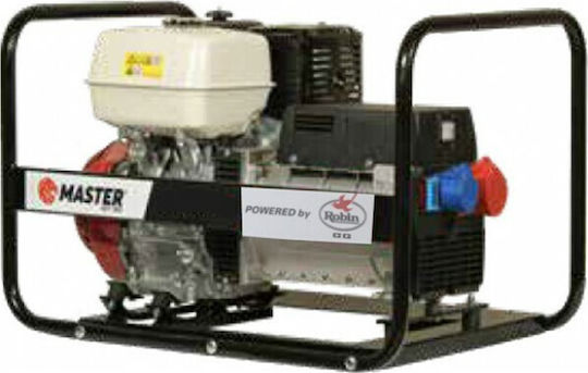 Master RG 8000E AVR Generators Benzin mit Kickstart und maximaler Leistung 8kVA