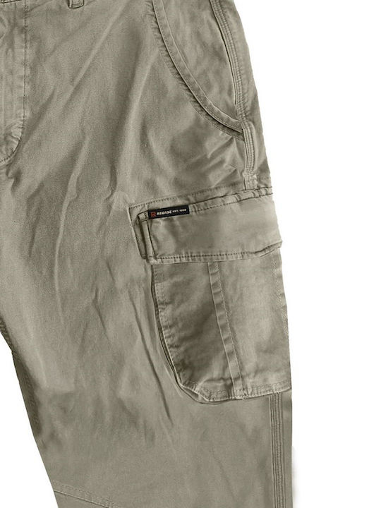 Rebase Herrenhose Cargo Elastisch Gray