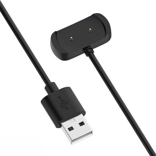 Tactical USB Table Charging Cable Μαύρο (Amazfit GTR/GTS)