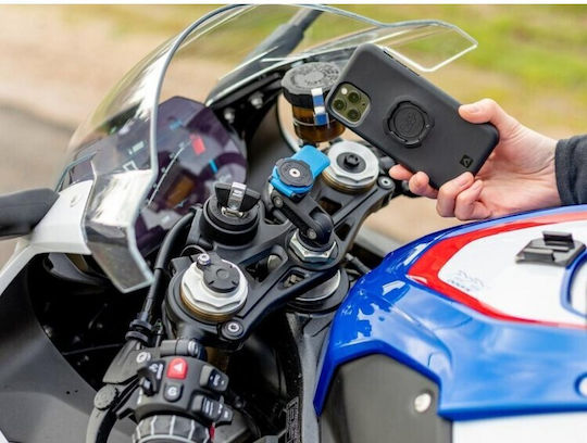 Quad Lock Fork Stem Mount Pro Mount Phone Motorcycle with Clip for Steering Wheel