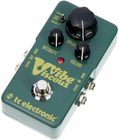 TC Electronic Viscous Vibe Pedals Effect Chorus Electric Guitar and Electric Bass