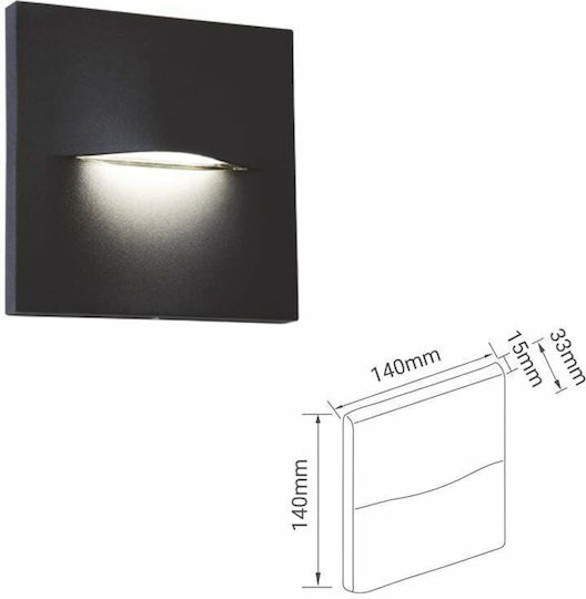 Fos me Monos LED Alb Natural Spot