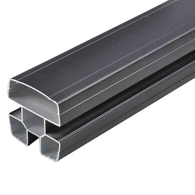 Posta pentru Împrejmuire Grădină din Aluminiu 9x9x120buc 1buc