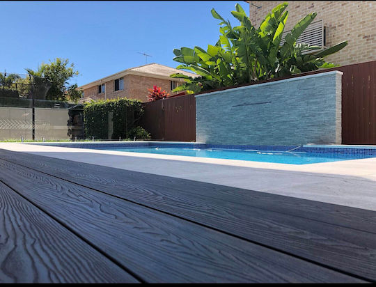Newplan Wood Plank for Garden Flooring