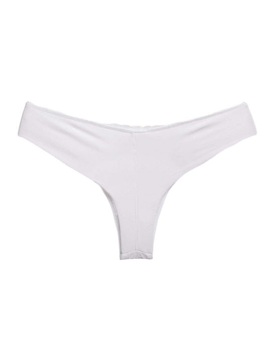 Dreams by Joyce Women's Brazil Seamless White