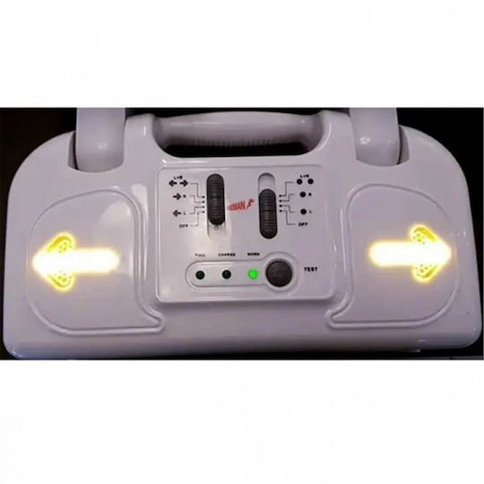 Arrango Rechargeable LED Exit Emergency Light with Battery Powered 2pcs