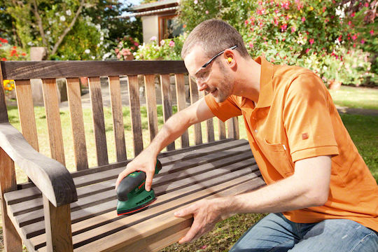 Bosch EasySander 12 Solo Battery Powered Multi-Sander 12V with Suction System 0603976909