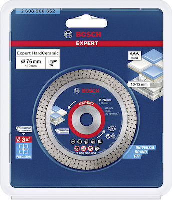 Bosch Expert Slicer/Coarse Grater Disc Construction Materials 76mm 1pcs