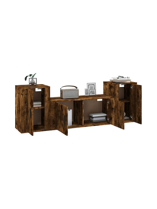 Wohnzimmer TV-Einheit Smoky Oak L40xB34.5xH60cm