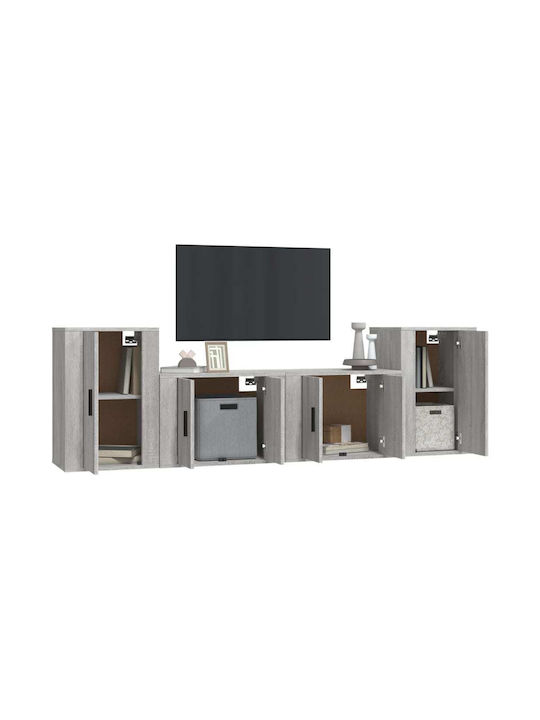 Wohnzimmer TV-Einheit Grey Sonoma L57xB34.5xH40cm