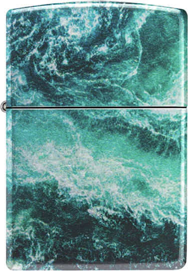 Zippo Brichetă Flacără Rezistent la vânt Rogue Wave Design