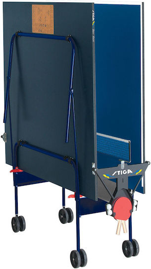 Stiga Action Roller Faltbar Tischtennisplatte Innenbereich