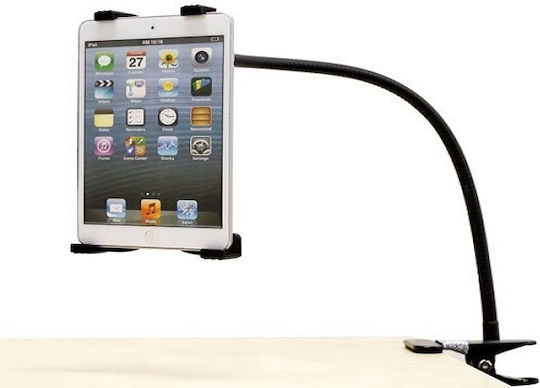 Metal Rotating Tablet Stand with Extension Arm Until 9.7" Black