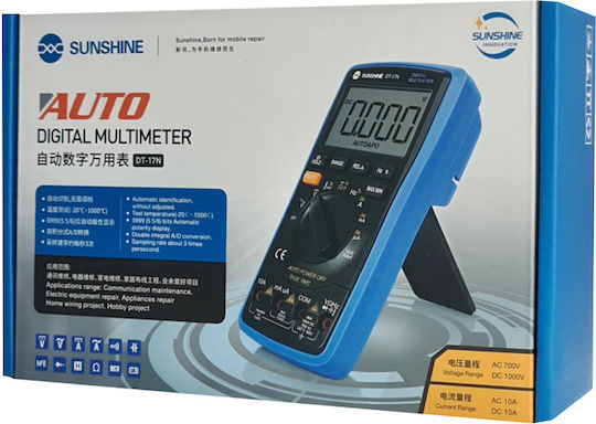 Sunshine DT-17N Digitales Multimeter mit AC / DC / Widerstand / Kapazität / Temperaturmessung