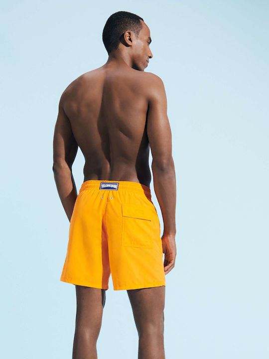 Vilebrequin Herren Badebekleidung Shorts Orange