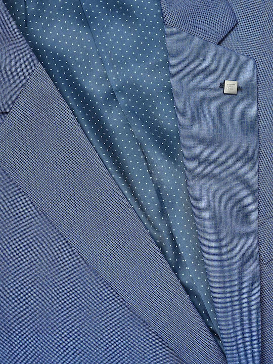 Leonardo Uomo Herrenanzug Blau