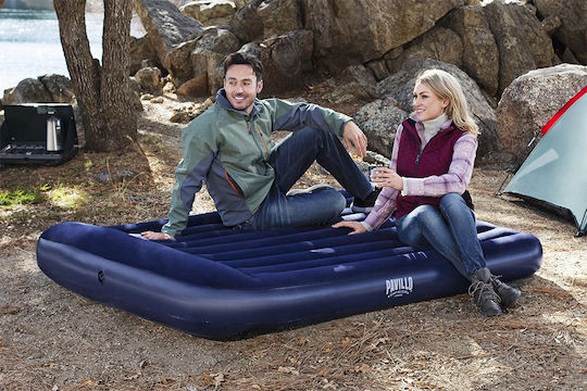 Bestway Double Inflatable Sleeping Mattress 203x152x30cm