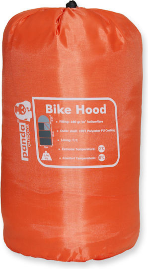 Panda Sleeping Bag Single Bike Hood 180 Orange