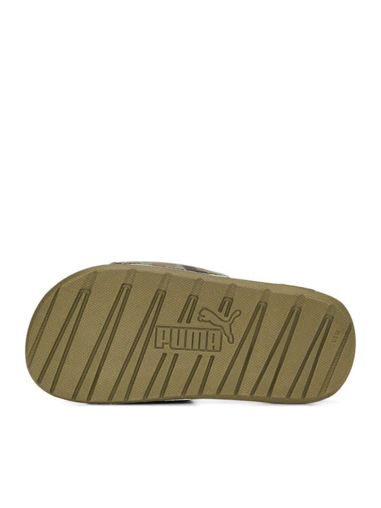 Șlapi pentru copii Kaki Cool Cat 2.0