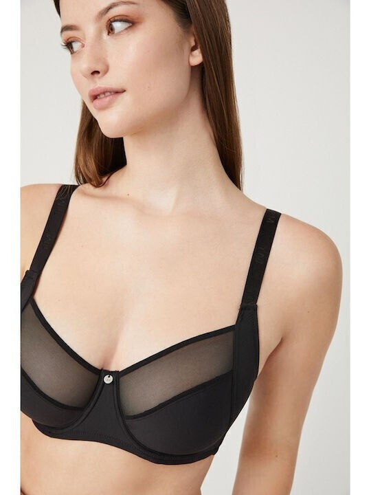 Minimizer Minimizer Bra without Padding Underwire Black