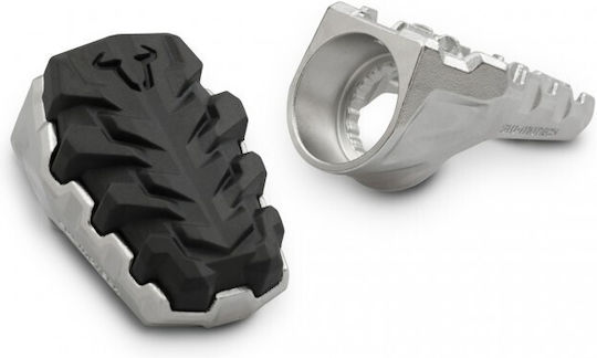 SW-Motech Foot Peg Μοτοσυκλέτας in Black Color FRS.07.112.10302