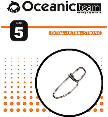 Oceanic Team Insurance Snap Παραμάνα Ψαρέματος Σετ 12τμχ