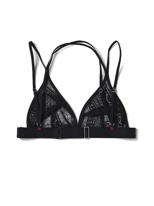 Diesel Madda Bralette Σουτιέν Μαύρο