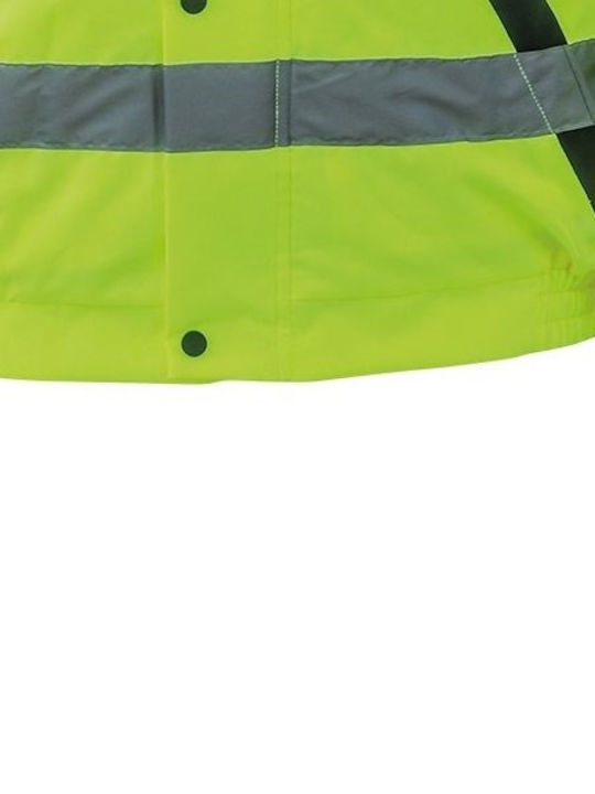 Stenso Work Coveralls Dungarees & Reflective Tapes Yellow