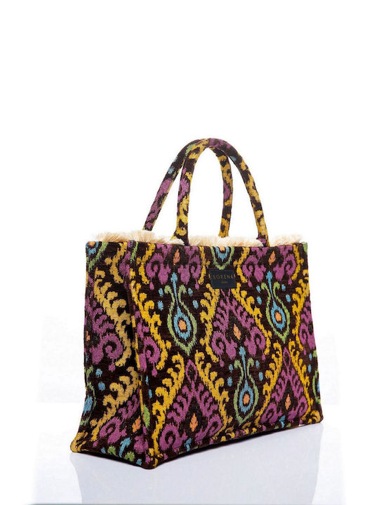 Sorena Greece Handmade Tote Bag MELTEMI - multi