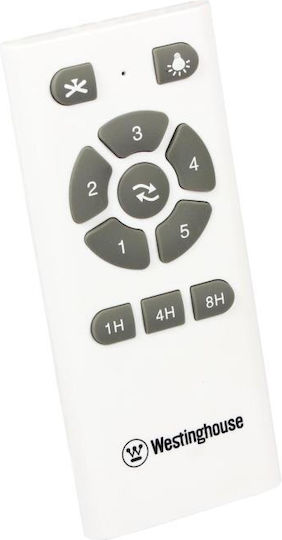 Westinghouse Pierre Ανεμιστήρας Οροφής 132cm με Φως Λευκός