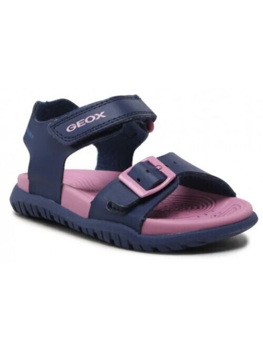 Geox Kids' Sandals Fusbetto Anatomic Blue