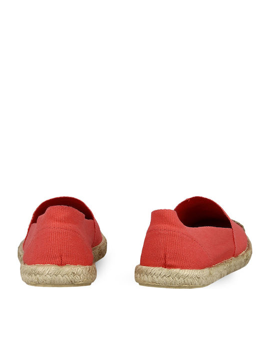 Damen Espadrilles in Orange Farbe