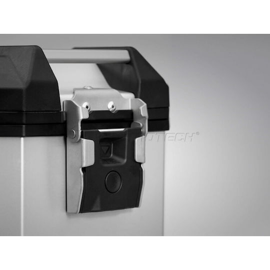 SW-Motech TRAX ADV Πλαϊνή Βαλίτσα Μοτοσυκλέτας Αριστερή Αλουμινίου 37lt σε Μαύρο Χρώμα