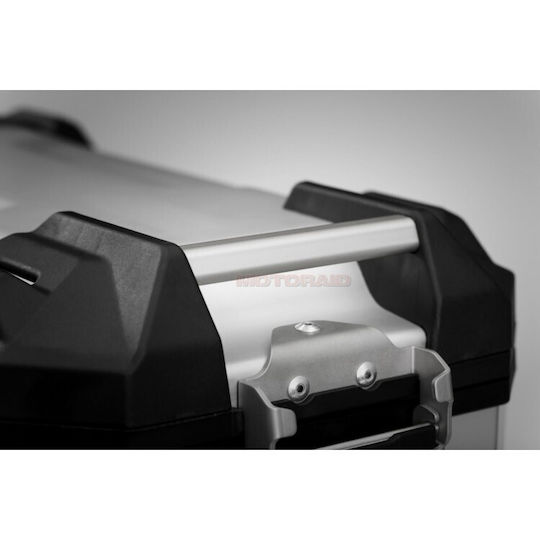 SW-Motech TRAX ADV Πλαϊνή Βαλίτσα Μοτοσυκλέτας Αριστερή Αλουμινίου 37lt σε Μαύρο Χρώμα