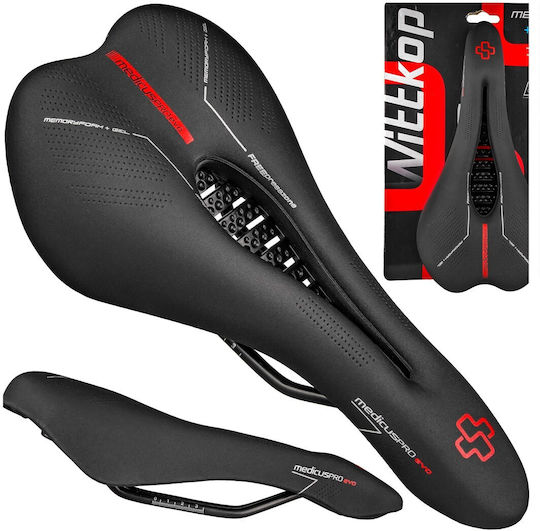 Wittkop Medicus PROevo 7.0 Black Bicycle Saddle MTB