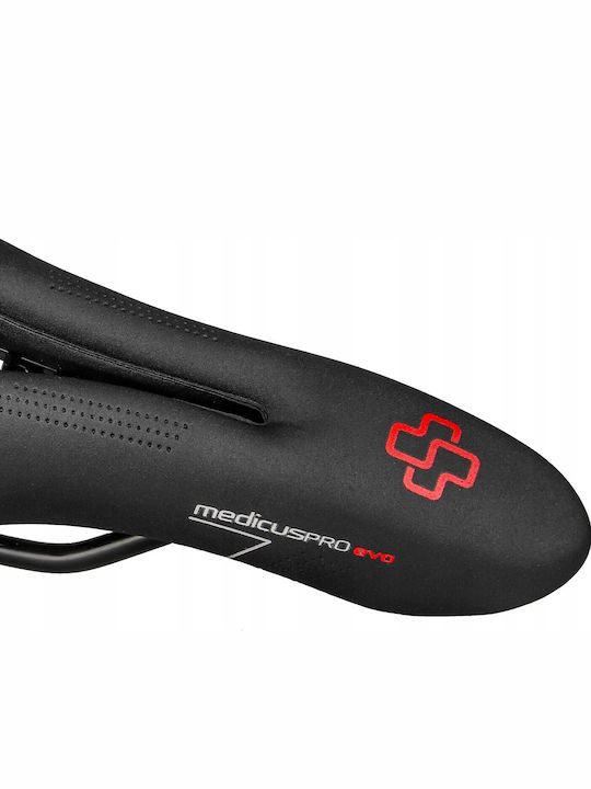 Wittkop Medicus PROevo 7.0 Black Bicycle Saddle MTB