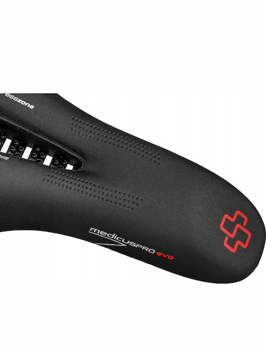 Wittkop Medicus PROevo 1.0 Bicycle Saddle Black with Gel 275 x 170 mm