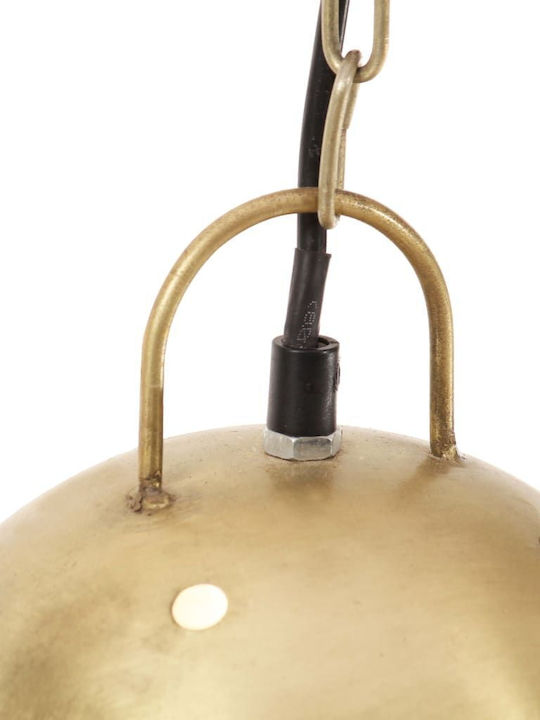 vidaXL Rotund Abajur Bronz cu Diametru 32cm