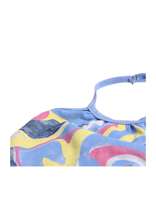 Kinder Overall Stoff Blau