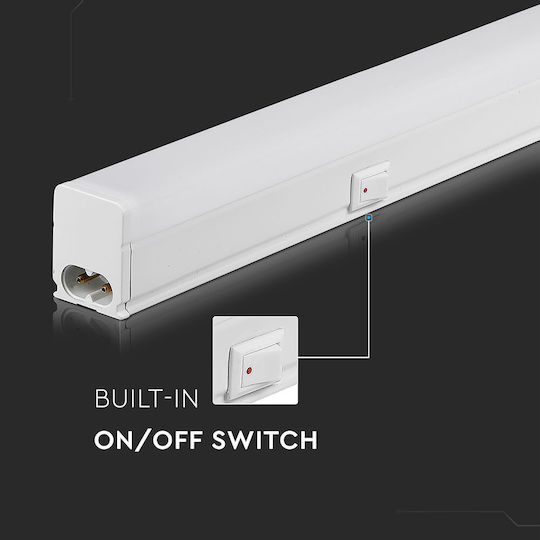 V-TAC Under-Cabinet LED Light 16W Warm White with Switch 120cm