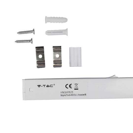 V-TAC Under-Cabinet LED Light 16W Natural White with Switch 120cm