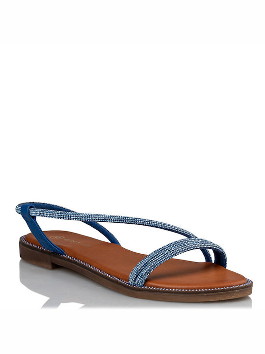Envie Shoes Synthetic Leather Women's Sandals Blue