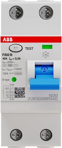 Abb Relee de Fază Scurgere de pământ 40A Bipolar