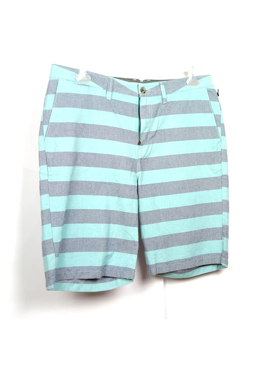 Dewitt Macro Men's Shorts Grey/Turquoise