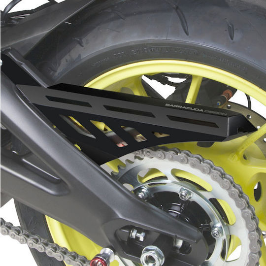 Barracuda Motorcycle Chain Guard Yamaha MT-09 / Tracer 900 Black