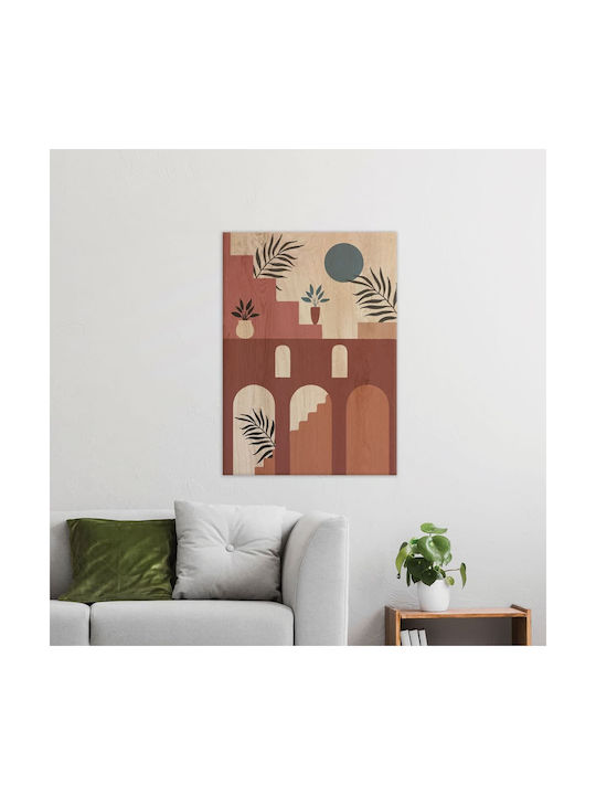 Ango Architecture Colours Πίνακας Ξύλινος 67x47cm