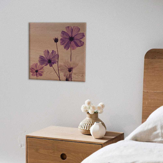 Ango Violet Ξύλινος 29x29 cm