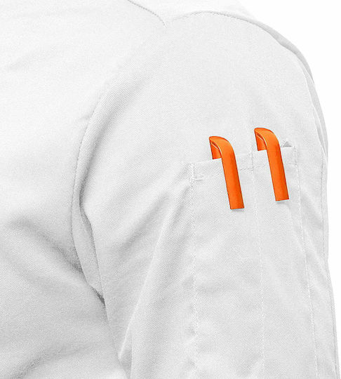 strongAnt Coat Chef 100% Cotton made White with Long Sleeve Easyclean